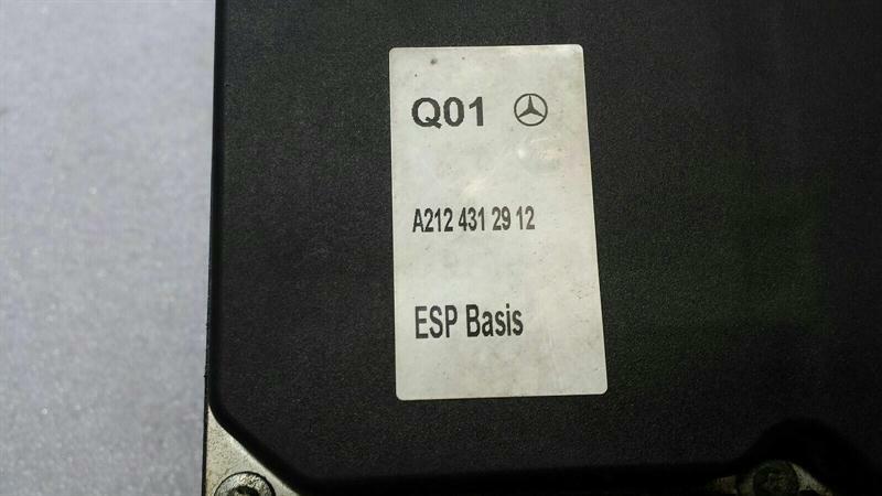 MERCEDES E CLASS W207 A.B.S PUMP A2124313012 ABS PUMP HYDRAULIC BLOCK
