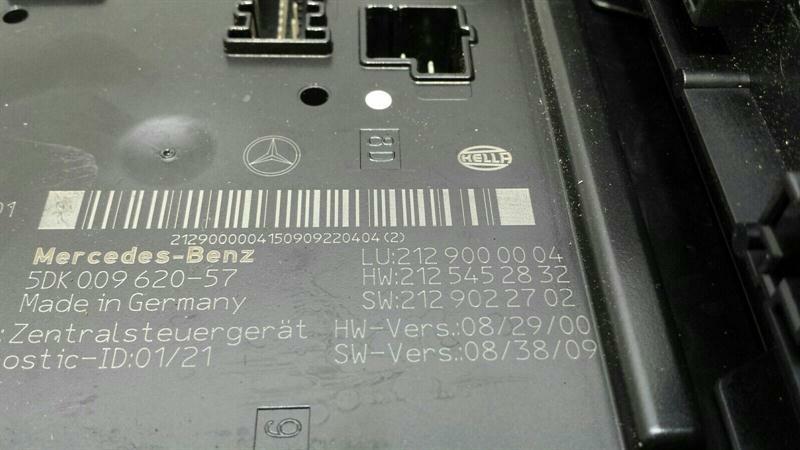 Mercedes E Class W207 Fuse Box A2129000004 Fuse Box