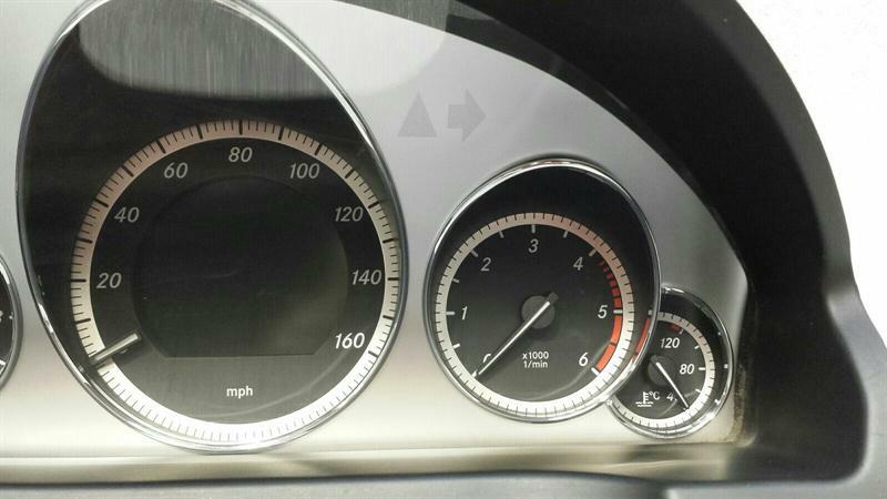 Mercedes E Class W207 W212 Instrument Cluster A2129005104 Speedometer MPH Diesel