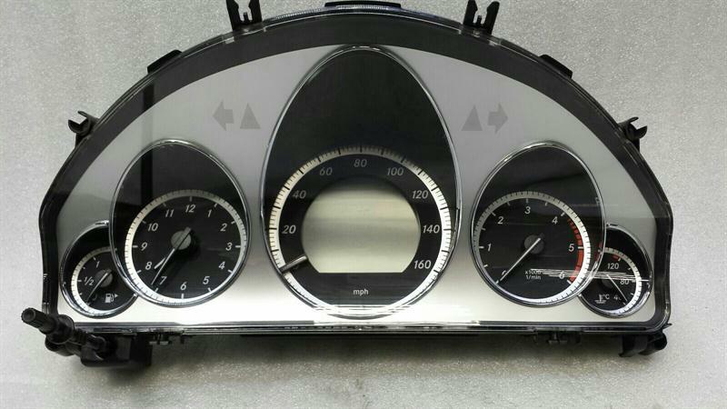 Mercedes E Class W207 W212 Instrument Cluster A2129005104 Speedometer MPH Diesel