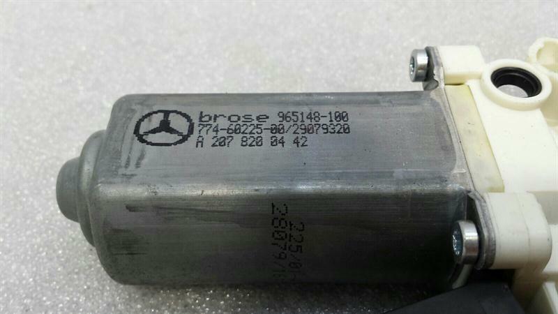 Mercedes E Class W207 Door Window Motor A2078200442 Window Regulator Motor Rear Re