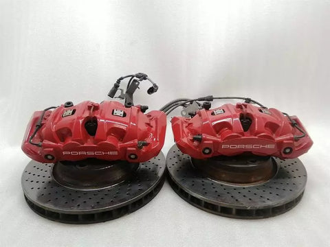 Porsche Boxster 718 Front Brake Caliper Set 982615105D Caliper GTS BREMBO