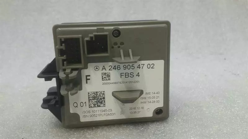Mercedes A Class W176 Ignition Lock A2469054702 EZS Control Unit Key Key