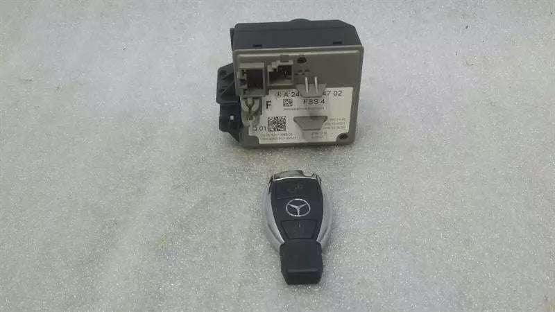 Mercedes A Class W176 Ignition Lock A2469054702 EZS Control Unit Key Key