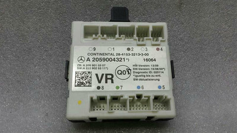 Mercedes GLC X253 FRH door module A2059004321 door control unit front right