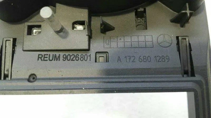 Mercedes SLK R172 Navi Monitor Cover A1726801289 Cover Frame Air Nozzles