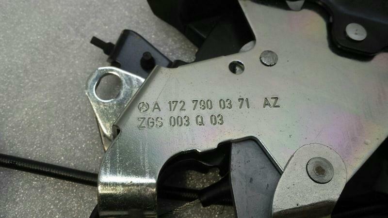 Mercedes SLK R172 Roof Hydraulic Cylinder Hinge A1727900371 Hydraulic Cylinder