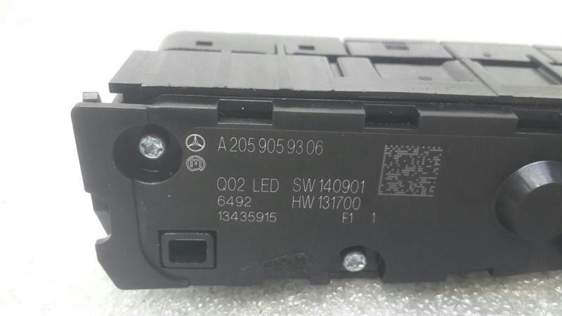 Mercedes C Class W205 Switch A2059059306 Switch Volume Audio.