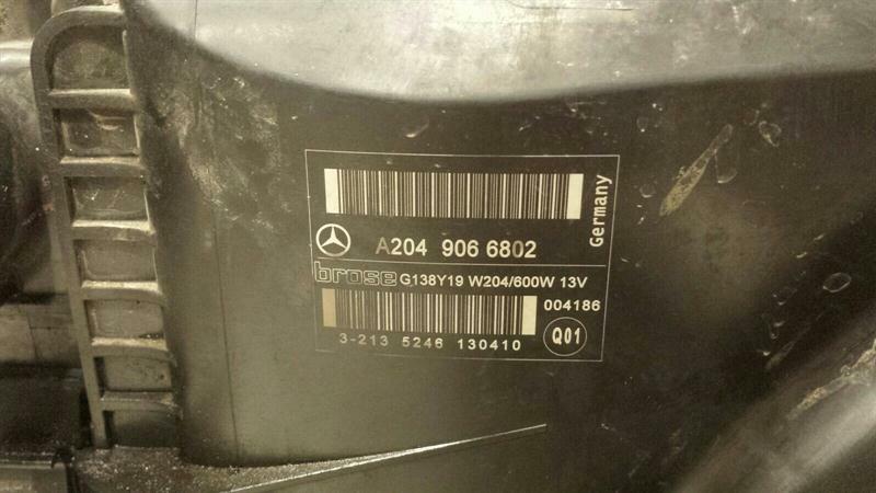 Mercedes SLK R172 radiator pack A0995006203 radiator package OM651 250 CDI