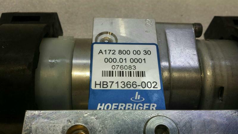 Mercedes SLK R172 hydraulic roof pump A1728050024 canopy hydraulics hydraulics