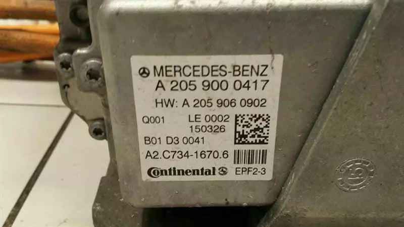 Mercedes C300 W205 A2059000417 HYBRID DRIVE TRANSMISSION UNIT INVERTER