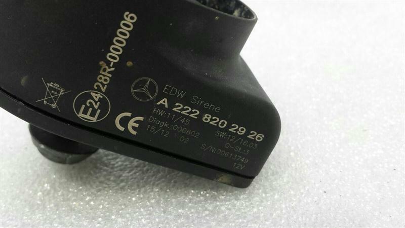 Mercedes C Class W205 Alarm ECU A2228202926 Siren Alarm Horn Alarm System