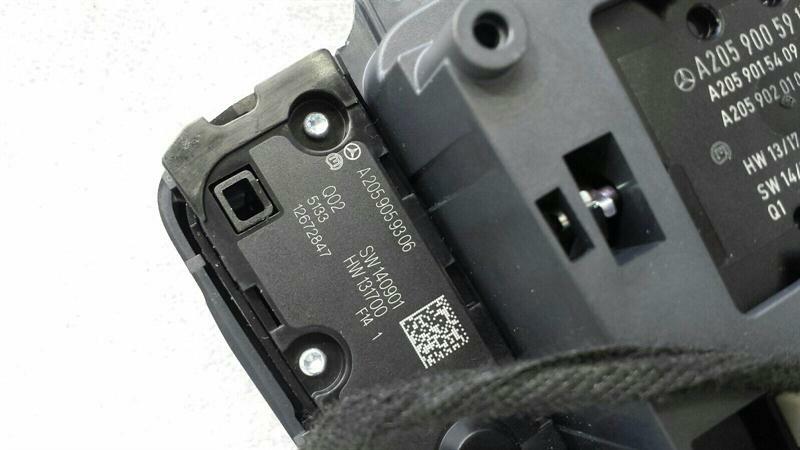 Mercedes C Class W205 Controller Switch A2059005915 Sat Nav Switch Complete
