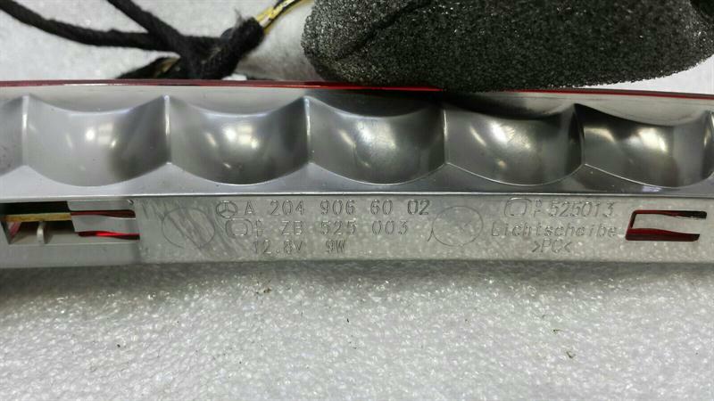 Mercedes C Class W205 Stop Light A0999067500 Brake Light 3rd