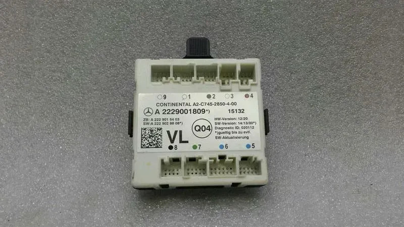 Mercedes C Class W205 FLH Door Module A2229001809 Door Control Unit Front Left