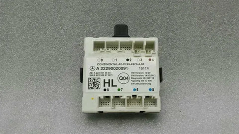 Mercedes C Class W205 Rear Left Door Module A2229002009 Door Control Module