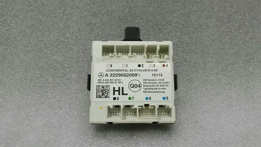 Mercedes C Class W205 Rear Left Door Module A2229002009 Door Control Module