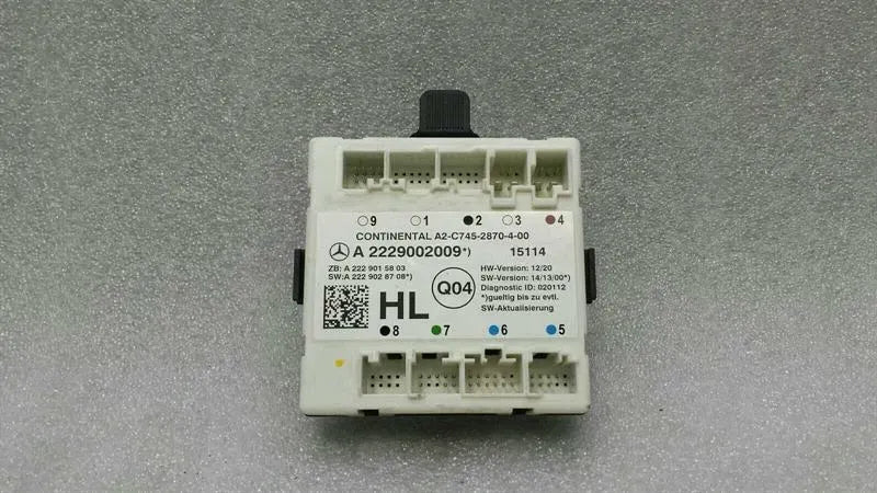 Mercedes C Class W205 Rear Left Door Module A2229002009 Door Control Module