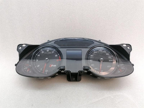 Audi RS4 8K Instrument Cluster 8K0920983D Speedometer MPH UK V8 RS4