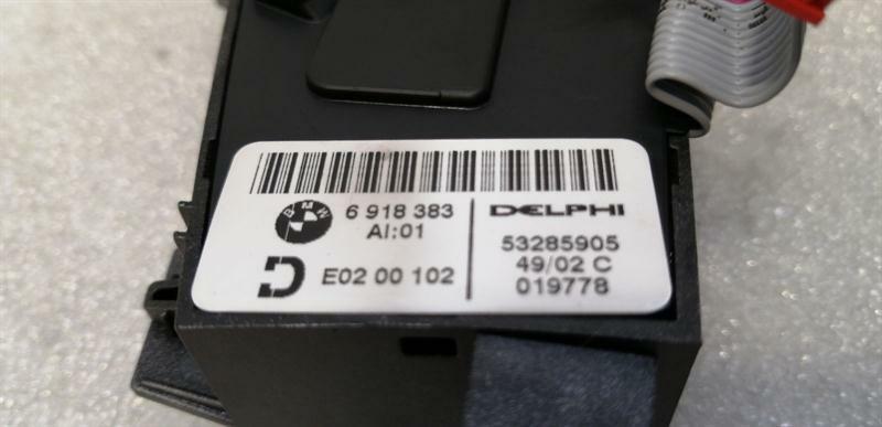 BMW 7 series E65 seat controller switch 6918382 seat memory switch