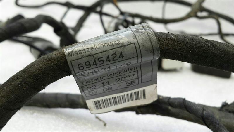 BMW 7 Series E65 Wiring Loom 6945424 Harness Front Wiring Loom