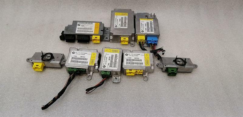 BMW 7 series E65 safety modules ECU set 6970889 air control unit SRS set