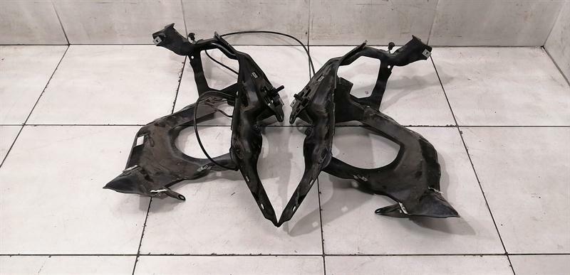BMW 7 series E65 headlight bracket 7022967 lock carrier front mask