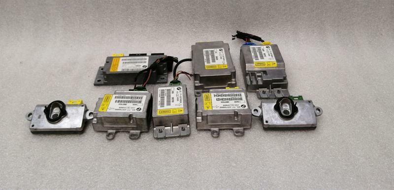 BMW 7 series E65 safety modules ECU set 6970889 air control unit SRS set