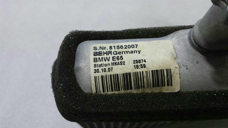 BMW 7 series E65 Heater matrix 81562007 Water Cooler Radiator