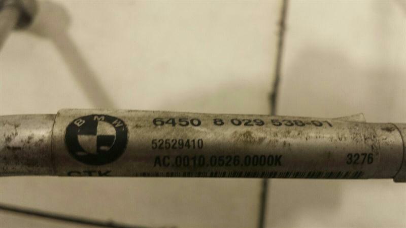 BMW 7 series E65 Alpina B7 A/C pipe 8029538 air conditioning line air conditioning