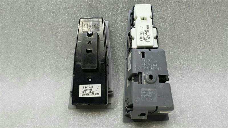 BMW 7 series E65 main windoe switch switch 6917108 switch window regulator
