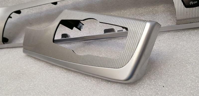 BMW 5 Series F10 M5 Dashboard Aluminum Veneer Cover Set 8051336 RHD RIGHT HANDLEBAR