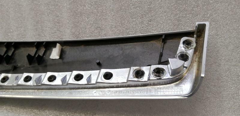 BMW 5 Series F10 M5 Dashboard Aluminum Veneer Cover Set 8051336 RHD RIGHT HANDLEBAR