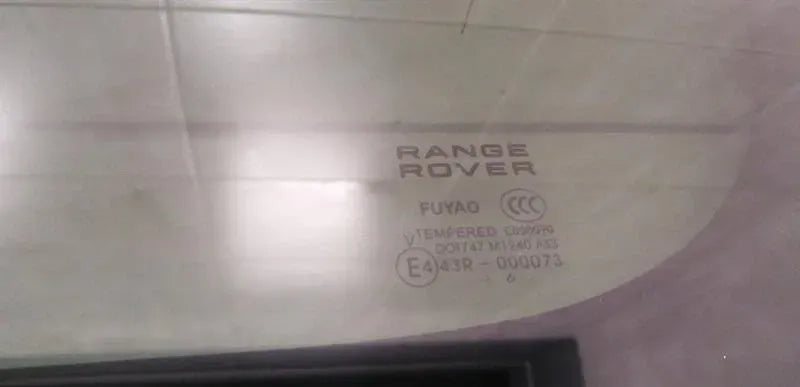 Range Rover L405 Right Rear Quarter Glass LR062147 Door Panel 1/4 Rear Right