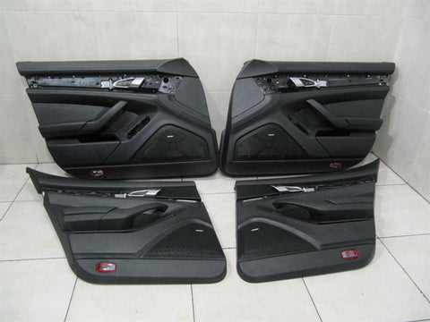 Porsche Panamera 970 FULL LEATHER TURBO GTS door card set door trim MK2