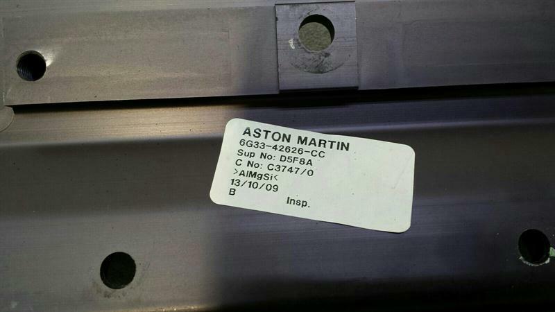 Aston Martin Vantage V8 Rear Striker Trim 6G33-42626-CC Lock Carrier Trunk