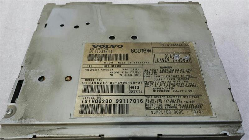 Aston Martin Vantage V8 CD player 31285449 audio system controller