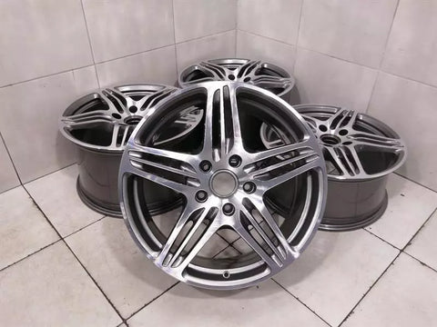 19 PORSCHE 911 997 ALLOY WHEELS 99736215605 "TURBO" ALLOY WHEEL SET 11J 8.5J