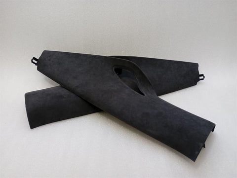 PORSCHE 911 991 C POST COVER SET 9P1867288B GT3 GT3RS CLUBSPORT PILLAR ALCANTARA