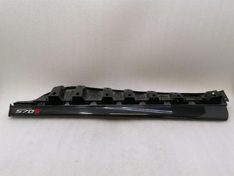 McLaren 570S Spider Body Moulding 13A7039CP Bar Carbon Trim Under Left Door