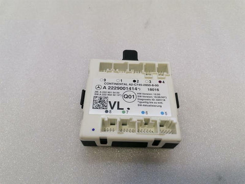MERCEDES C CLASS W205 LEFT DOOR ELECTRONIC MODULE A2229001414 DOOR ECU