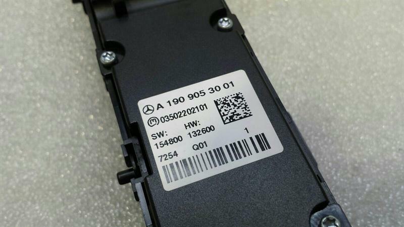 Mercedes GT C190 GTR Switchblock Hazard Switch A1909053001 Switch Front Axle
