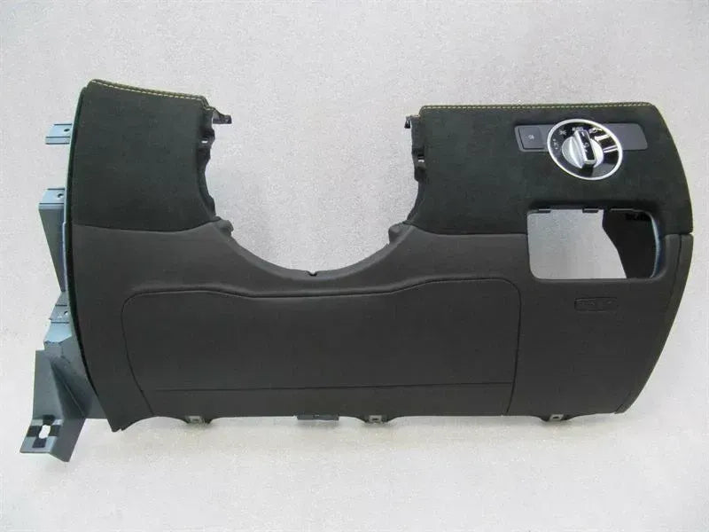 MERCEDES GT C190 GTR A19068017871C88 KNEE COVER RHD YELLOW STITCHING ALCANTARA