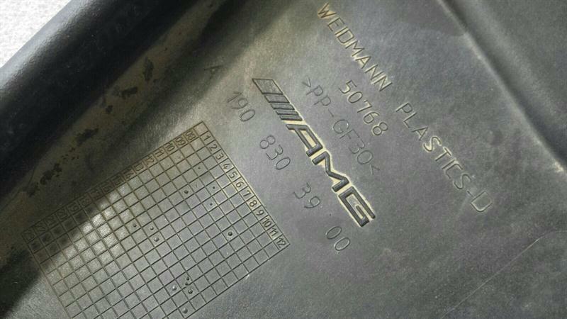 MERCEDES GT C190 GTR AMG AIR DUCT INTAKE A1908303900 RHD RIGHT HAND DRIVE