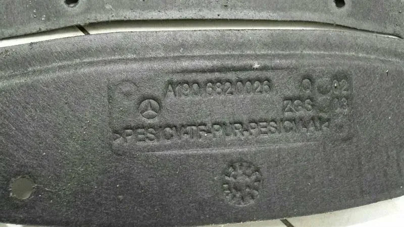 Mercedes GT C190 GTR UNDERTRAY A1906820026 underfloor trim dam