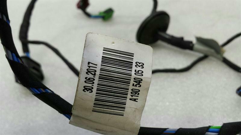 Mercedes GT C190 GTR Drivers Door Wiring Wiring A1905400533 Drivers Door Wiring Harness