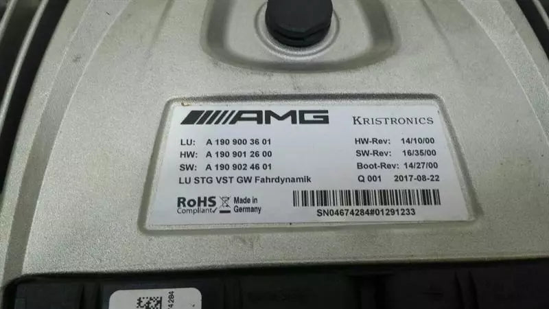 MERCEDES GT C190 GTR TRANSMISSION MODE SELECTION MODULE A1909003601 ECU