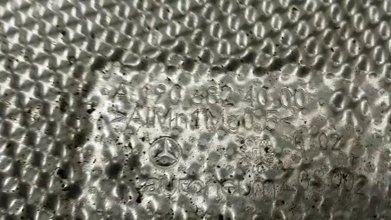 Mercedes GT C190 GT R AMG UNDERTRAY A1976820011 underfloor trim