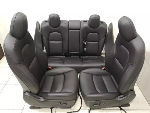 TESLA MODEL 3 COMPLETE SEATS INCL SRS seats BLACK BLACK INTERIOR