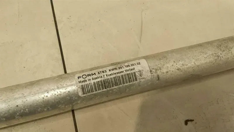 Porsche 911 991 cooling pipe 99110605202 cooling water hose hose set